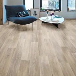 Décoweb Lino Sol Vinyle Pvc<Sol vinyle effet parquet chêne scandinave blond - Rouleau de 4m x 5m