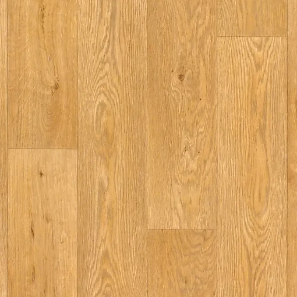 Décoweb Sol Vinyle Effet parquet chêne traditionnel - Rouleau de 3m x 4m- Lino Sol Vinyle Pvc