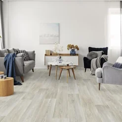 Décoweb Lino Sol Vinyle Pvc<Sol vinyle effet parquet chêne scandinave blanchi - Rouleau de 1m x 6m