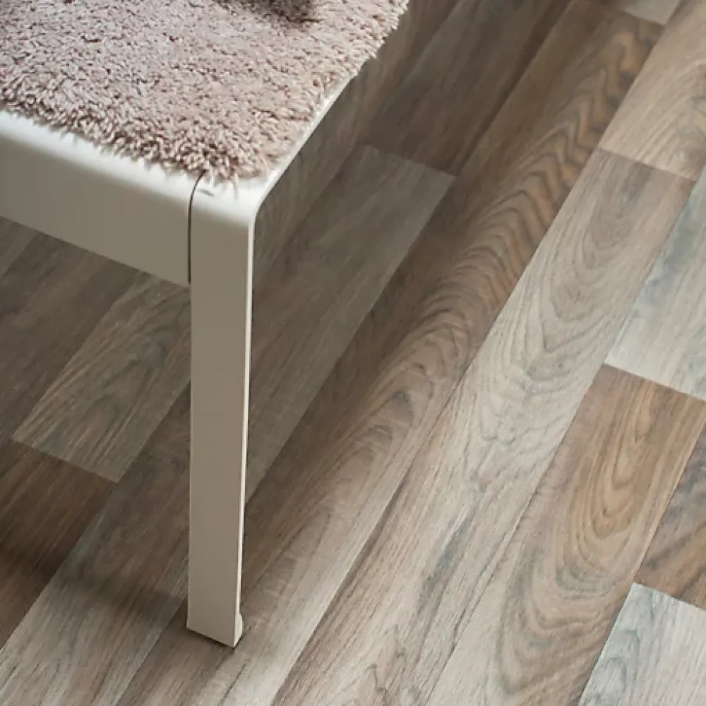 Décoweb Sol Vinyle First - Imitation parquet Irisé - Echantillon 15 x 20 cm- Lino Sol Vinyle Pvc