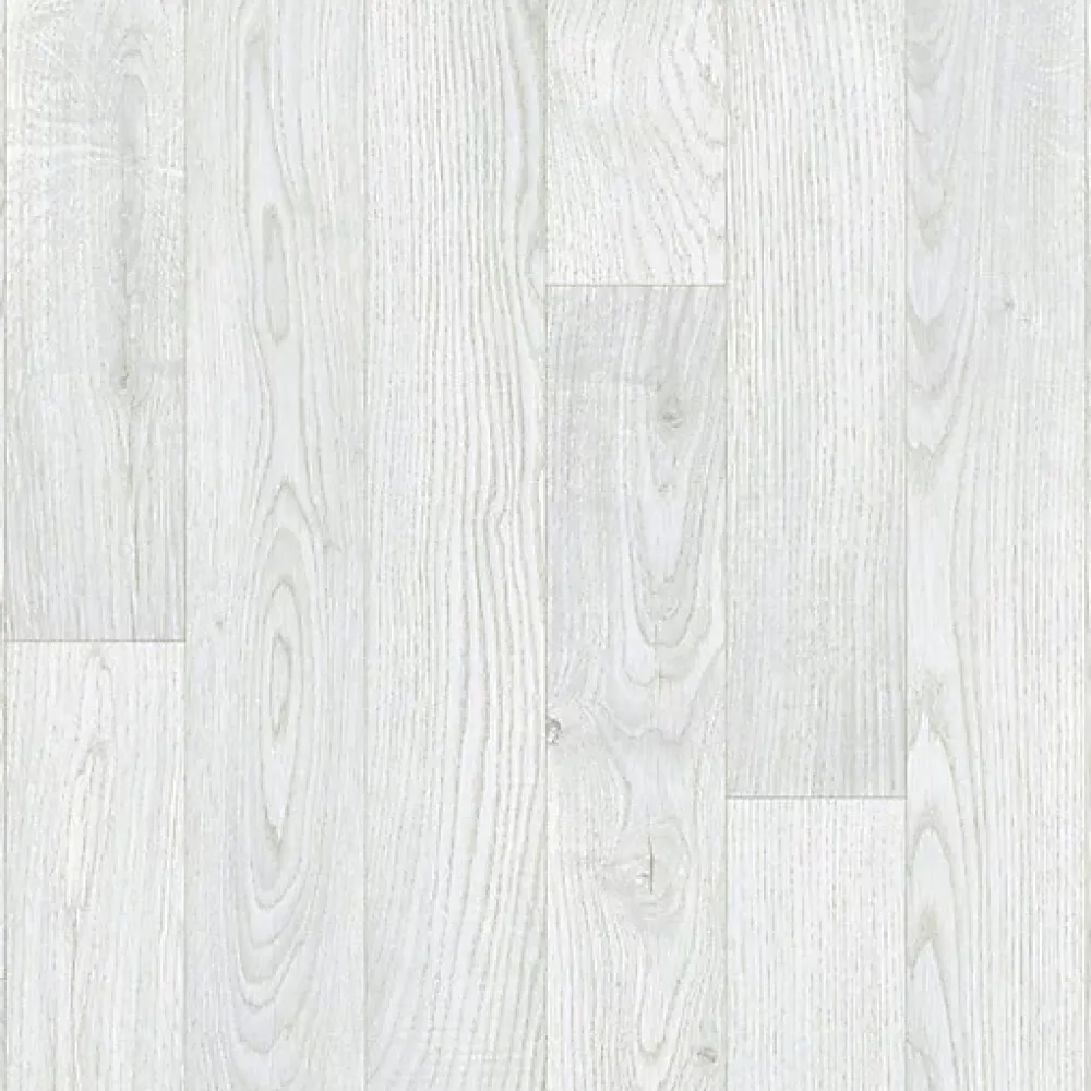 Décoweb Lino Sol Vinyle Pvc<Sol vinyle Imitation parquet blanc veinage gris - Rouleau de 3m x 4m