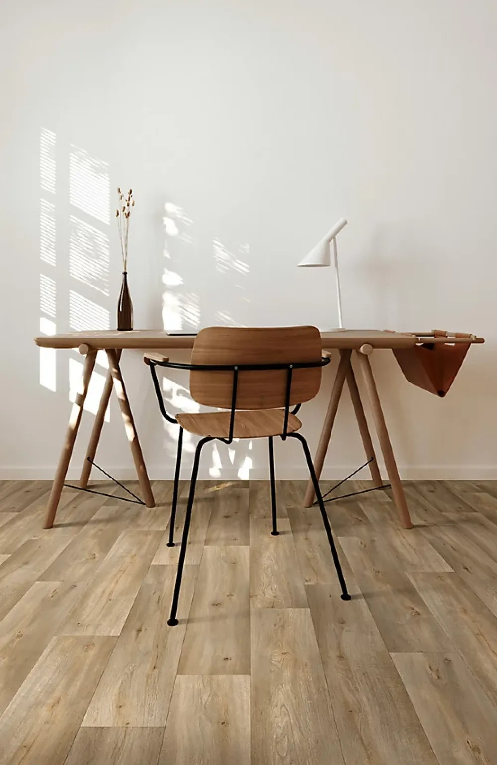 Beauflor Sol vinyle rouleau Silvertex silk oak effet bois brun L.4m- Lino Sol Vinyle Pvc