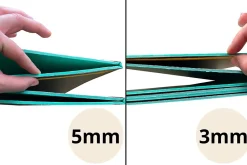 Ikhemalarka Sous couche XPS 12m2 3mm avec film PET isolation phonique thermique pour parquet et moquette non compatible chauffage au sol- Sous-Couche Parquet Et Stratifié|Sous-Couche Sol Pvc
