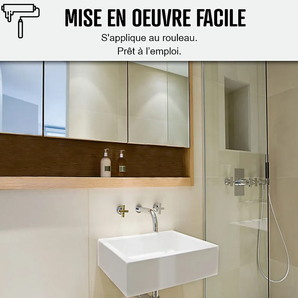 Arcane Industries SPEC Étanchéité sous carrelage douche et salle de bain ARCASPEC - Offre Spéciale : 5 x 15 Kg -- Ragréage Et Primaire Pour Carrelage