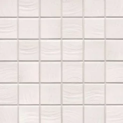Jasba Mosaïque Pour Douche<Série SENJA effet bois structuré - 5 x 5 SENJA Blanc Naturel mat