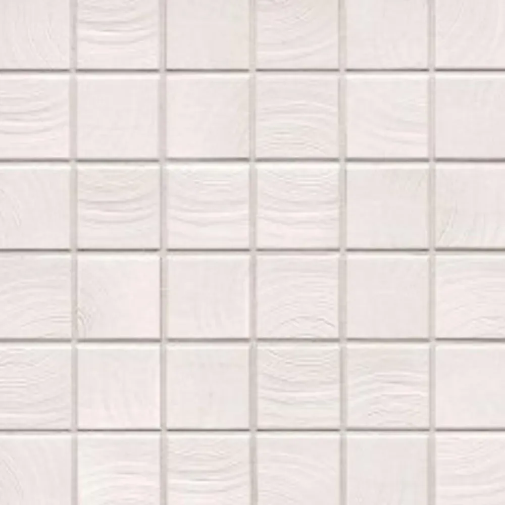 Jasba Mosaïque Pour Douche<Série SENJA effet bois structuré - 5 x 5 SENJA Blanc Naturel mat