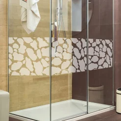 Ambiance Sticker Film Occultant Pour Vitrage<Sticker porte de douche Motif peau de girafe 45 x 150 cm