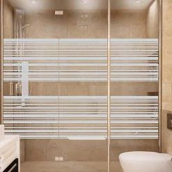 Ambiance Sticker Film Occultant Pour Vitrage<Sticker vitres lignes horizontales 55x200cm 55 x 200 cm