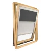 Avosdim Store De Fenêtre De Toit<Store Duo compatible fenêtre de toit VELUX pour dimension SK08 - Gris anthracite