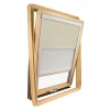 Avosdim Store Duo compatible fenêtre de toit VELUX pour dimension SK06 - Beige- Store De Fenêtre De Toit