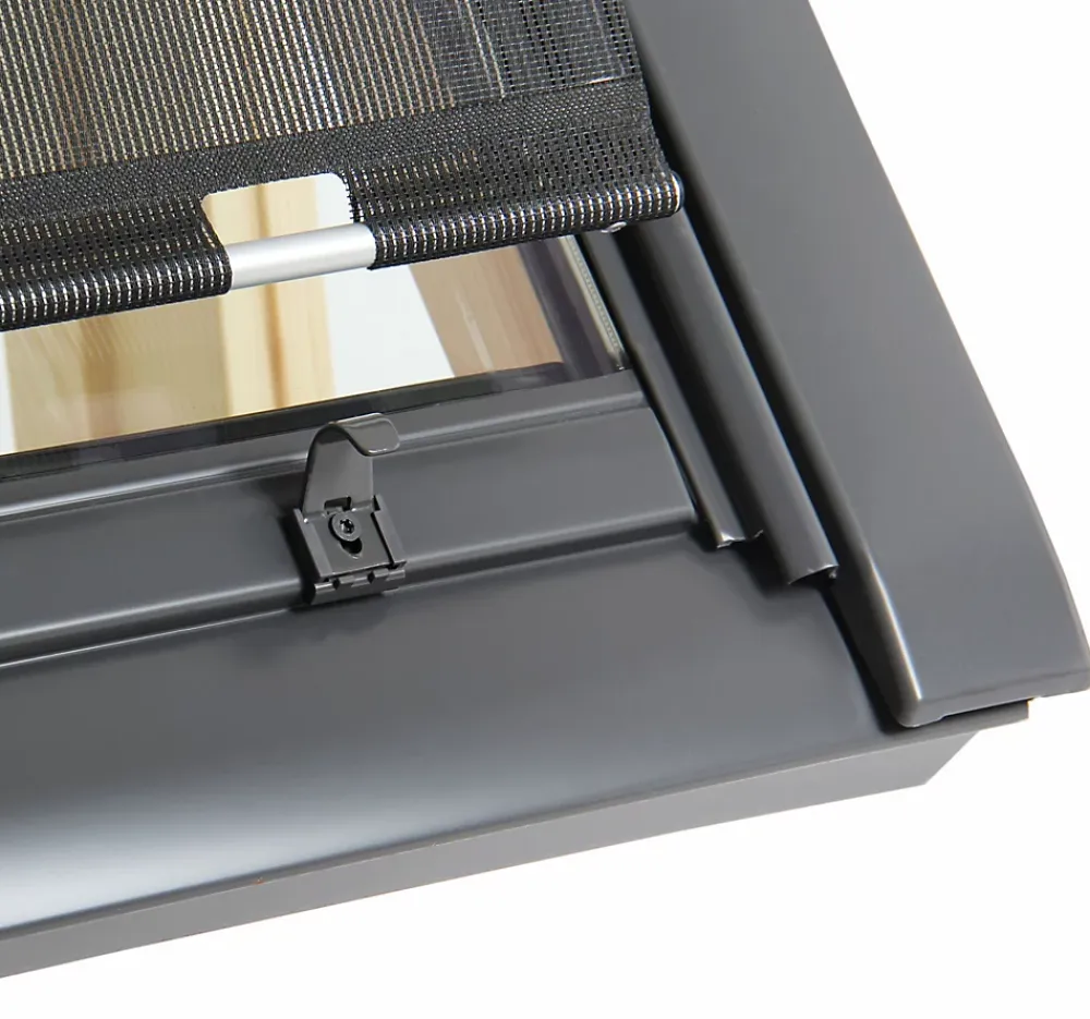 Avosdim Store Extérieur compatible fenêtre de toit VELUX pour dimension 7, 804, U04, 8, 808, U08, 810, U10, UK04, UK08- Store De Fenêtre De Toit