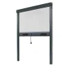 Avosdim Moustiquaire Pour Fenêtre<Store Moustiquaire ALU recoupable - L150 x H160cm - Gris Anthracite