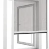 Easy Life Moustiquaire Pour Fenêtre<Store moustiquaire en aluminium blanc recoupable pour fenêtre l.125 x H.170 cm