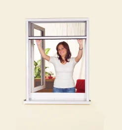 Moustiquaire Pour Fenêtre<Store moustiquaire PVC pour fenêtre l. 125 x H. 150 cm
