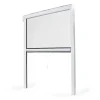 Avosdim Store Moustiquaire PVC recoupable - L100 x H160cm - Blanc- Moustiquaire Pour Fenêtre
