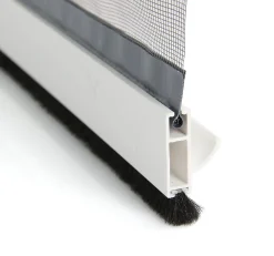 Avosdim Moustiquaire Pour Fenêtre<Store Moustiquaire PVC recoupable - L80 x H130cm - Blanc