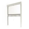 Avosdim Store Moustiquaire Recoupable LUXE - L150 x H160cm - Blanc- Moustiquaire Pour Fenêtre