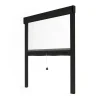 Avosdim Moustiquaire Pour Fenêtre<Store Moustiquaire Recoupable LUXE - L80 x H100cm - Noir RAL 9011