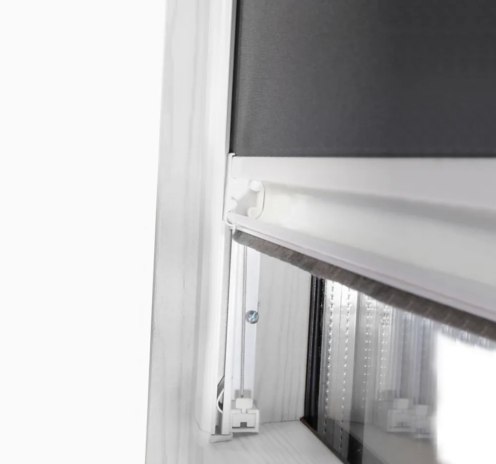Avosdim Store occultant compatible fenêtre de toit VELUX pour dimension CK02 - Blanc- Store De Fenêtre De Toit