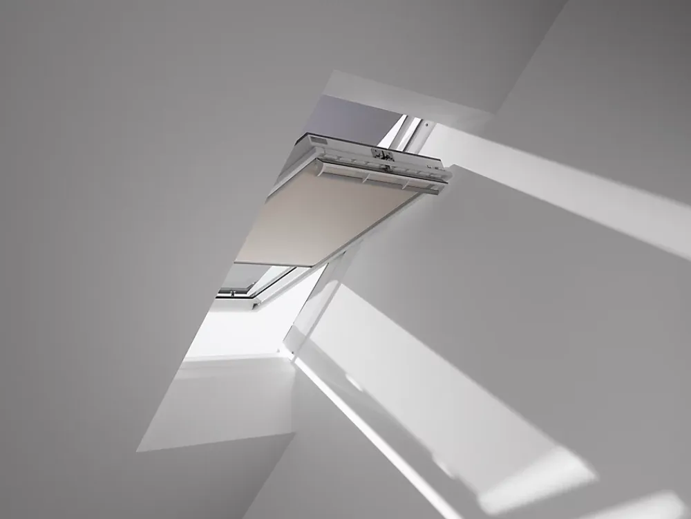 Velux Store occultant fenêtre de toit DKL U04 beige- Store De Fenêtre De Toit