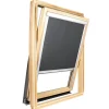 Avosdim Store occultant pour fenêtre de toit ROTO - Gris Anthracite - avec un vitrage de H 83,5 x 60 cm- Store De Fenêtre De Toit