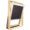 Avosdim Store occultant pour fenêtre de toit ROTO - Noir - avec un vitrage de H 103,5 x 100 cm- Store De Fenêtre De Toit