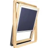 Avosdim Store occultant pour fenêtre de toit ROTO - Bleu - avec un vitrage de H 83,5 x 60 cm- Store De Fenêtre De Toit