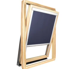 Avosdim Store occultant pour fenêtre de toit ROTO - Bleu - avec un vitrage de H 83,5 x 60 cm- Store De Fenêtre De Toit
