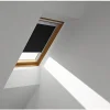 VELUX Store occultant Classic uni noir à commande manuelle DBL M04 4249- Store De Fenêtre De Toit
