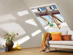 Velux Store pare-soleil extérieur fenêtre de toit MHL 5060 CK00 gris- Store De Fenêtre De Toit