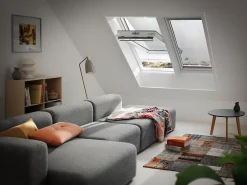 Velux Store pare-soleil extérieur fenêtre de toit MHL 5060 CK00 gris- Store De Fenêtre De Toit