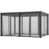 Sunjoy Moustiquaire Pour Tonnelle Et Pergola<Filet pour Pergola Multi MATTERHORN 306cm x 406 cm