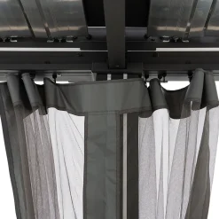 Sunjoy Moustiquaire Pour Tonnelle Et Pergola<Filet pour Pergola Multi MATTERHORN 306cm x 406 cm
