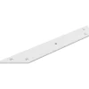 GoodHome Tablette Bois Et Mélaminé<Support armature marlow blanc