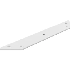 GoodHome Tablette Bois Et Mélaminé<Support armature marlow blanc