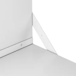 GoodHome Tablette Bois Et Mélaminé<Support armature marlow blanc