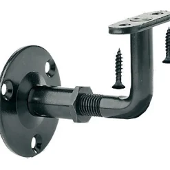 Support de rampe métal coudée réglable- Accessoire D'Escalier