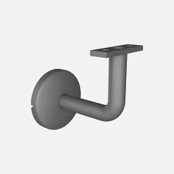 Kordo Support pour main courante murale aluminium gris, Opalu- Accessoire D'Escalier