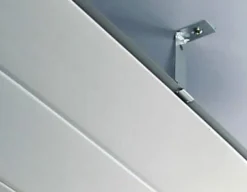 Grosfillex Lambris Mural<Suspension pour lambris PVC vendue par 10 métallique longueur 150 mm