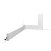 Orac Decor Plinthe Pour Parquet Et Stratifié<SX162 Moulure multifonctionnelle Axxent - 4x1x200cm (h x p x l) - plinthe décorative Pack 2 pièces / RAL9003