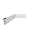 Orac Decor SX171 Plinthe de rénovation - 10x2,2x200cm (h x p x L) - surplinthe décorative polymère Carton 8 pièces / RAL9003- Plinthe Pour Parquet Et Stratifié
