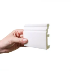 Orac Decor Plinthe Pour Parquet Et Stratifié<SX195 Plinthe -8 x 1,9 x200cm (h x p x L) - plinthe décorative polymère Carton 8 pièces