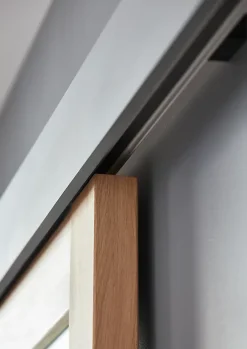 Système coulissant avec habillage pour porte en bois- Porte Coulissante