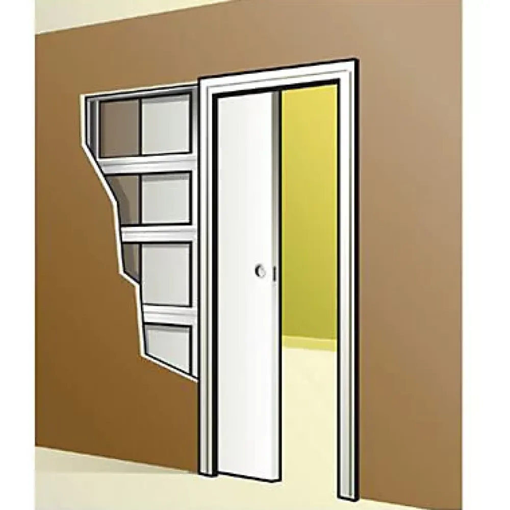 Système pour pose à galandage Intégra Soft- Porte Coulissante
