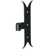 Afbat Té queue de carpe acier noir Ø14 mm- Volet Battant