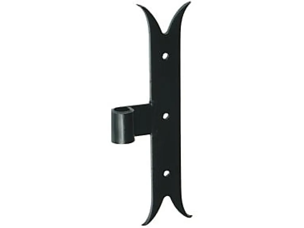 Afbat Té queue de carpe acier noir Ø14 mm- Volet Battant