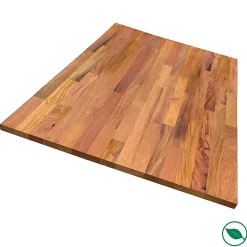 Forestea Tablette Bois Et Mélaminé<Tablette acajou massif huilé lamellé collé abouté 2000 x 300 x 18 mm