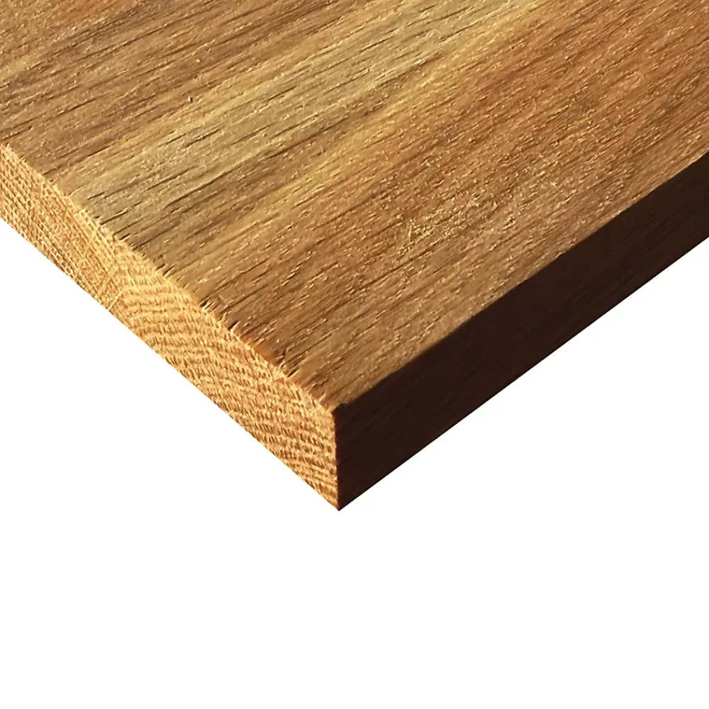 Wood&Sens Tablette Bois Et Mélaminé<Tablette Chêne Huilé bois massif, L.200 x l.40 cm, Ep.18 mm