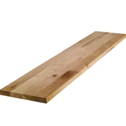 Forestea Tablette chêne massif lamellé collé abouté 1200 x 200 x 18 mm- Tablette Bois Et Mélaminé