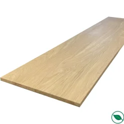 Forestea Tablette chêne massif pleines lames 1200 x 500 x 20 mm- Tablette Bois Et Mélaminé